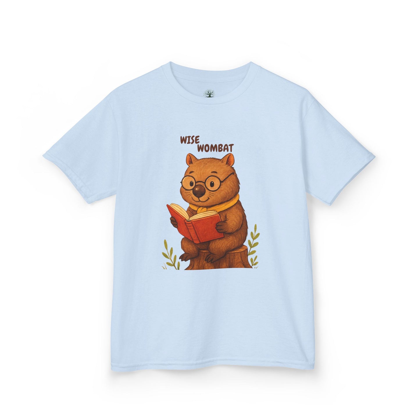 Comfy Kids Tee - Wise Wombat
