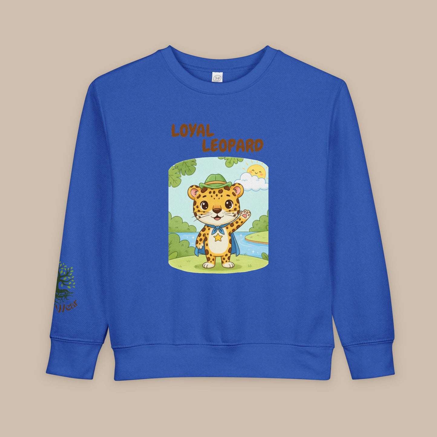 Toddler Sweatshirt - Loyal Leopard
