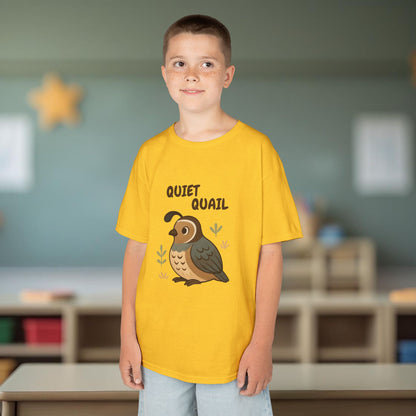Comfy Kids Tee - Quiet Quail