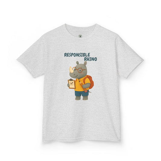 Comfy Kids Tee - Responsible Rhino