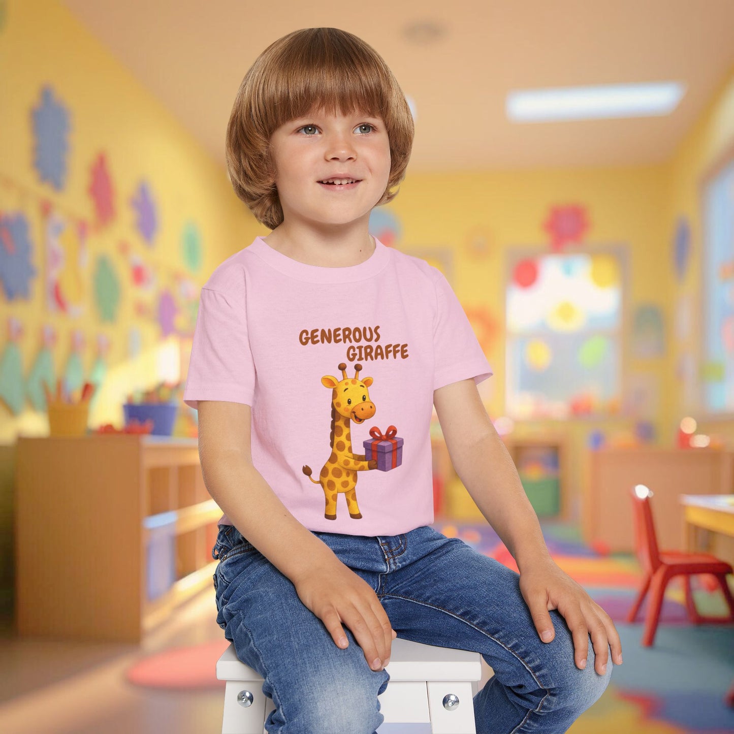Toddler Tee - Generous Giraffe