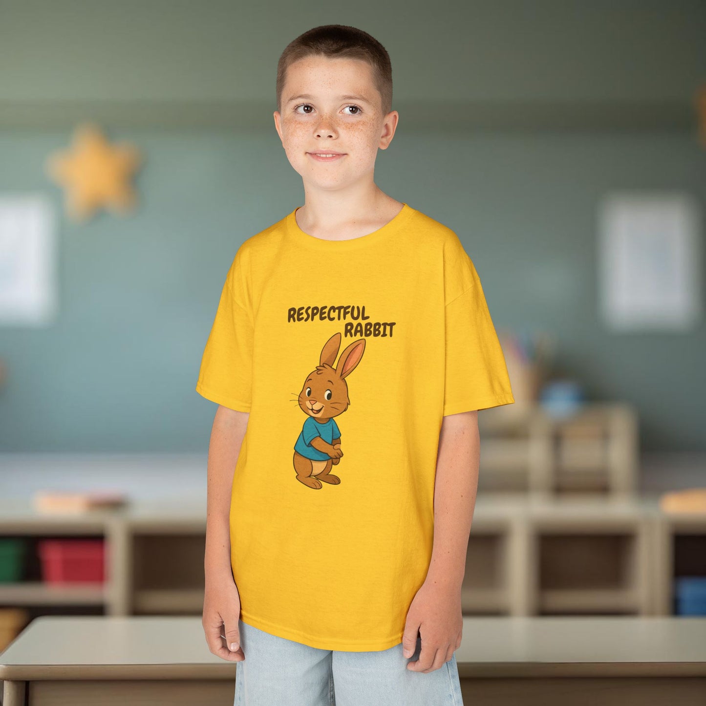 Comfy Kids Tee - Respectful Rabbit