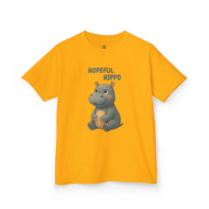 Comfy Kids Tee - Hopeful Hippo