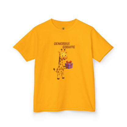 Comfy Kids Tee - Generous Giraffe