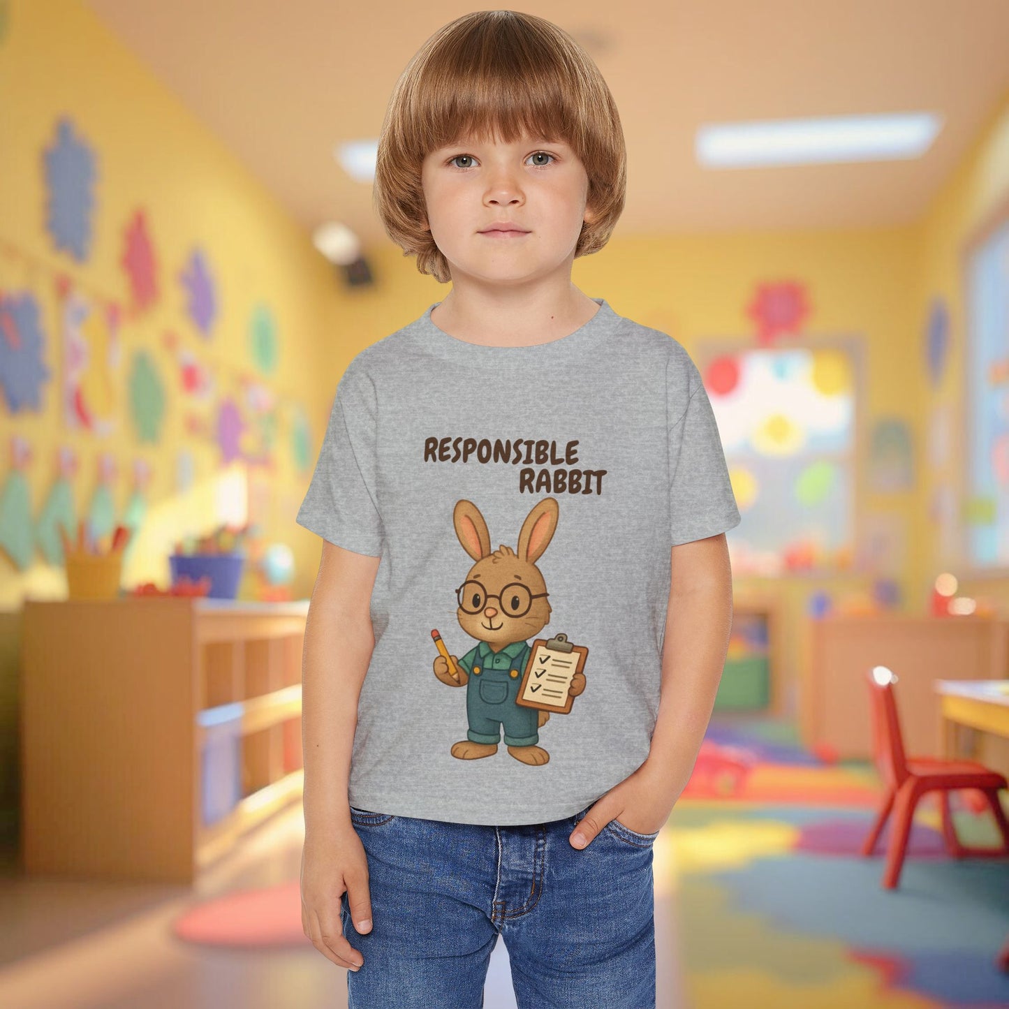 Toddler Tee - Responsible Rabbit