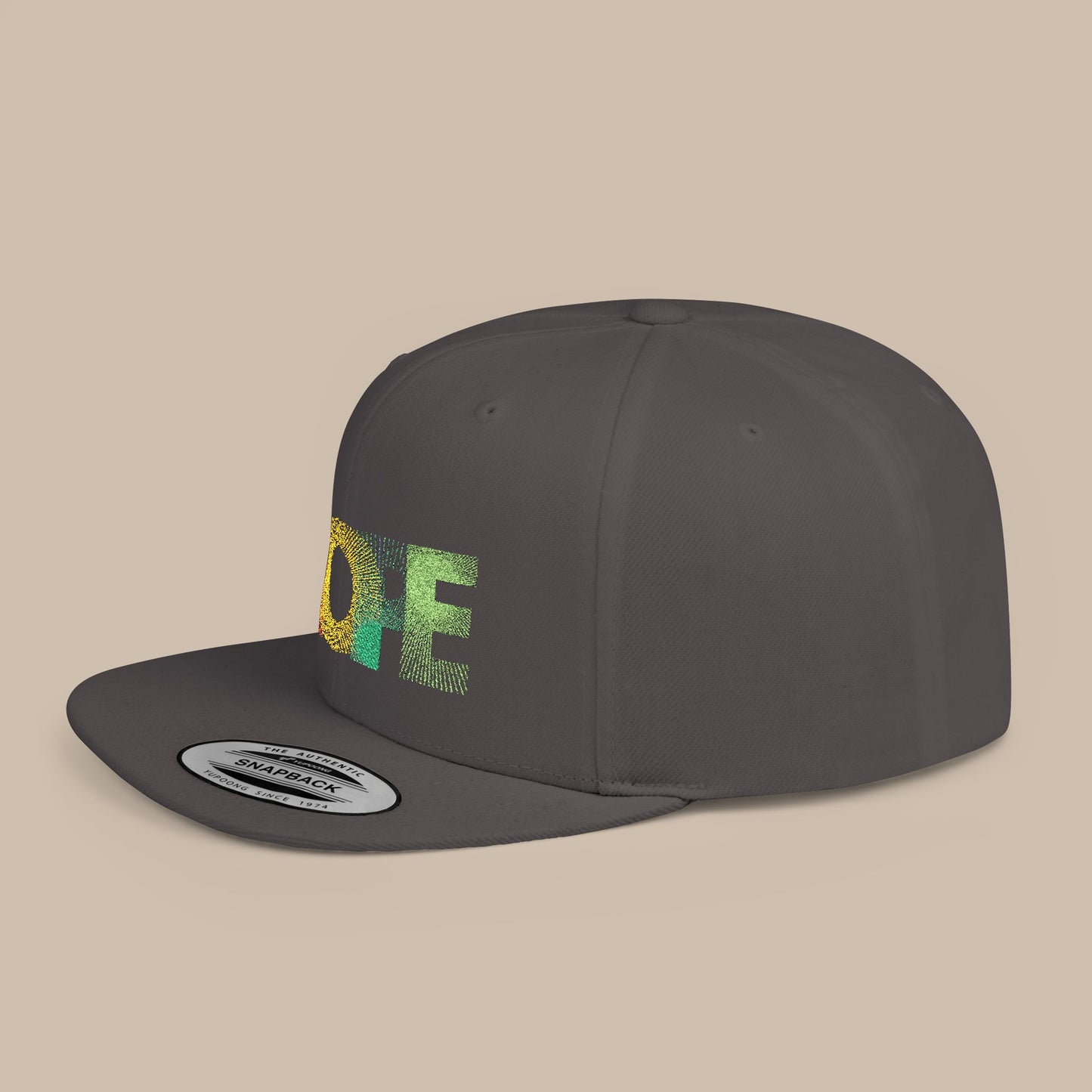 Flat Bill Snapback Cap - HOPE