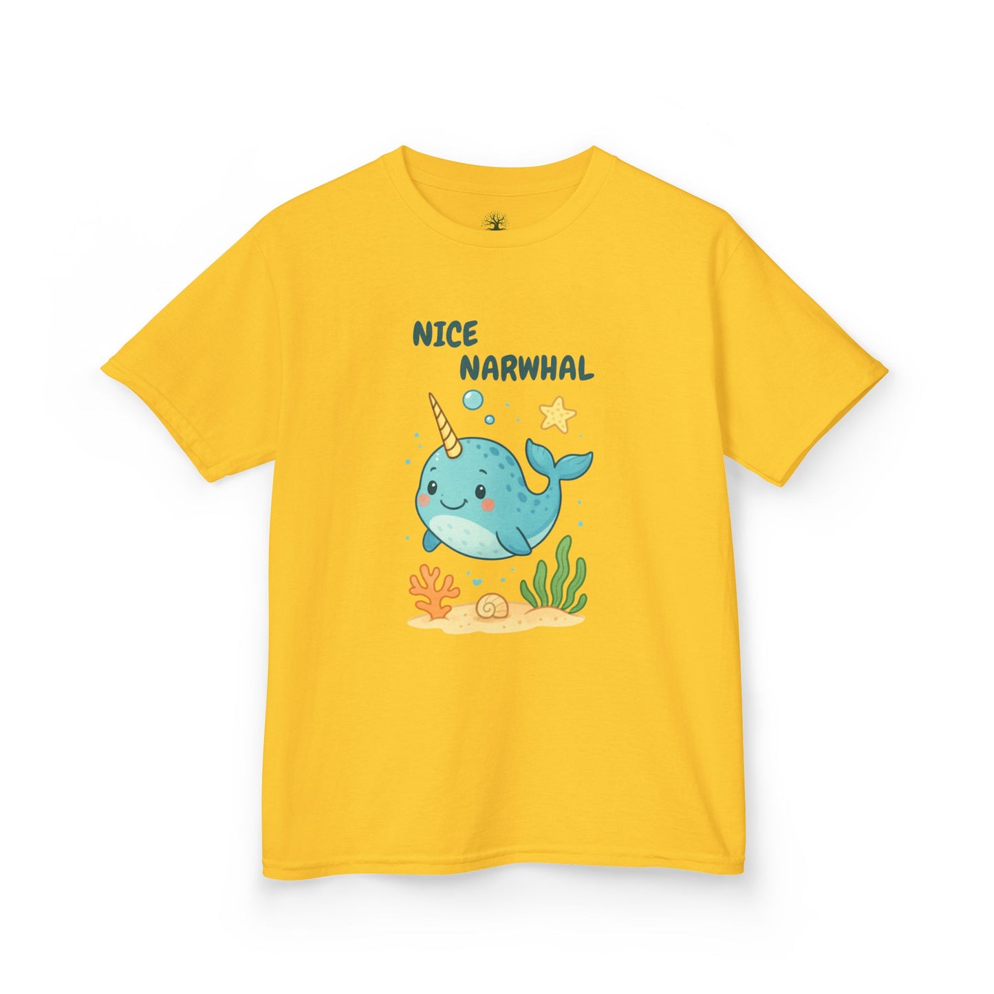 Comfy Kids Tee - Nice Narwhal