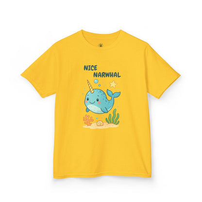 Comfy Kids Tee - Nice Narwhal