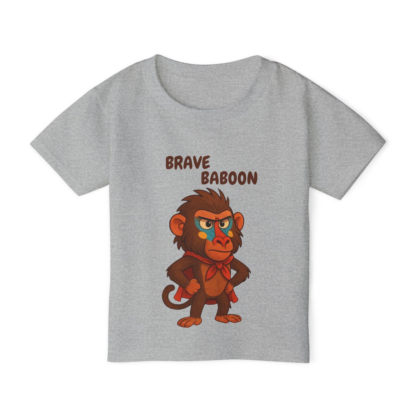 Toddler Tee - Brave Baboon