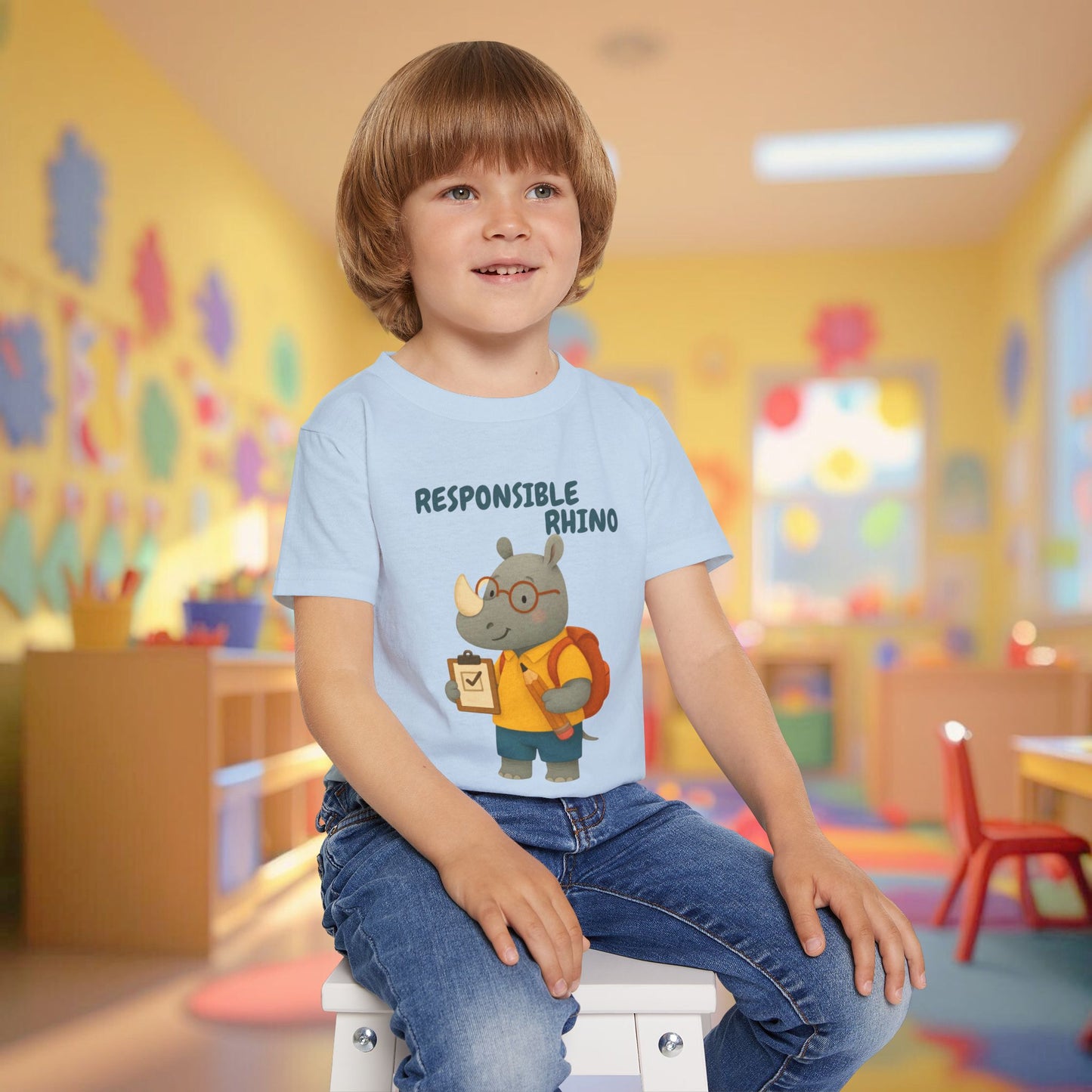 Toddler Tee - Responsible Rhino