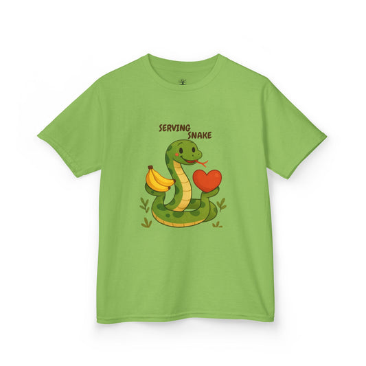 Comfy Kids Tee - Serving Snake