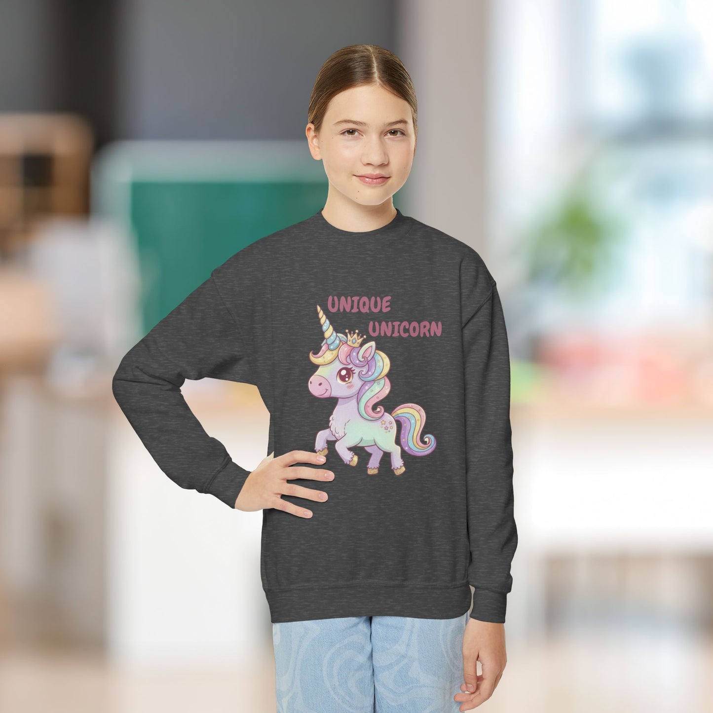Comfy Kids Sweatshirt - Unique Unicorn