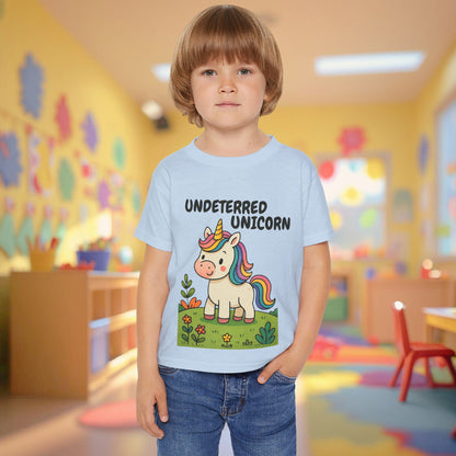 Toddler Tee - Undeterred Unicorn