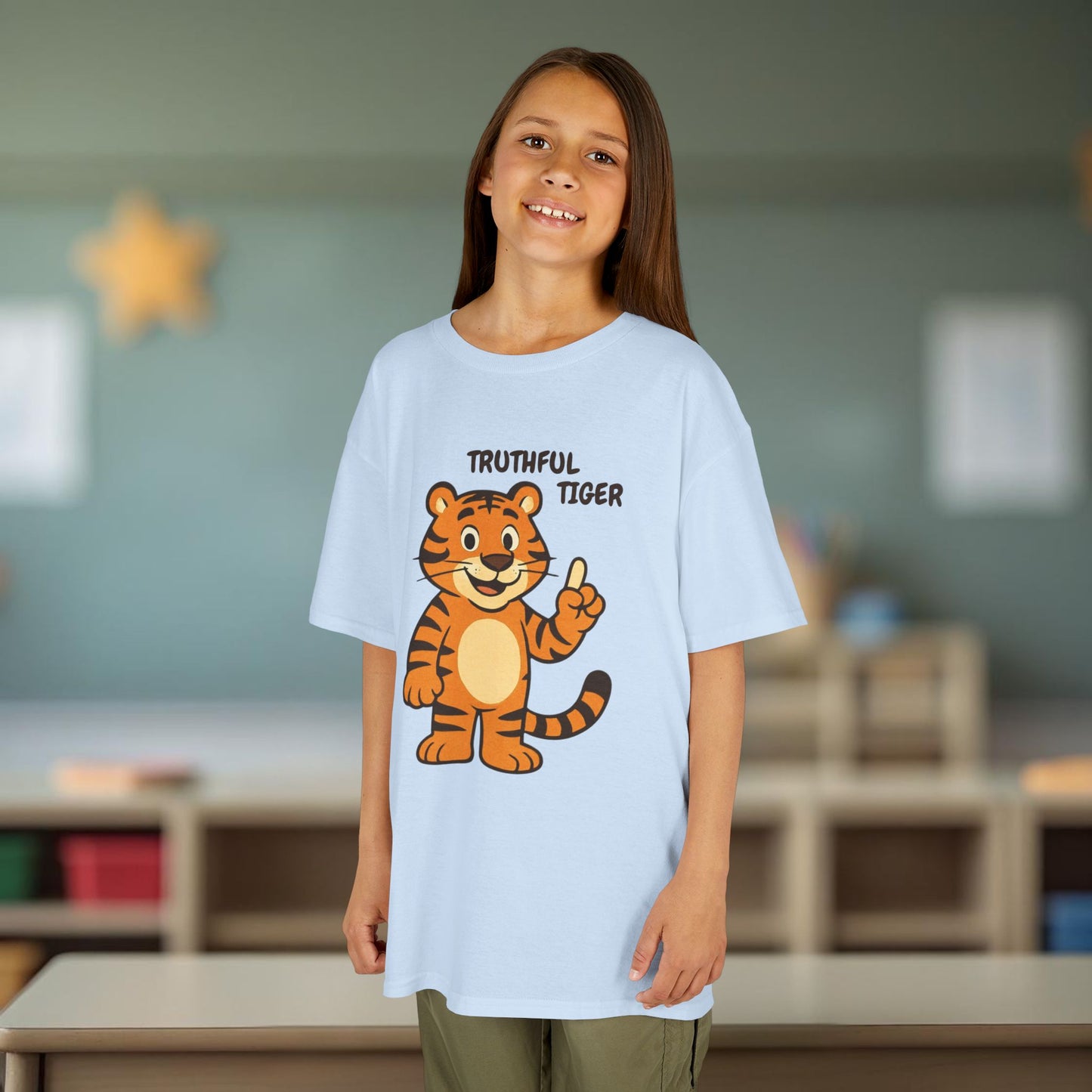 Comfy Kids Tee - Truthful Tiger