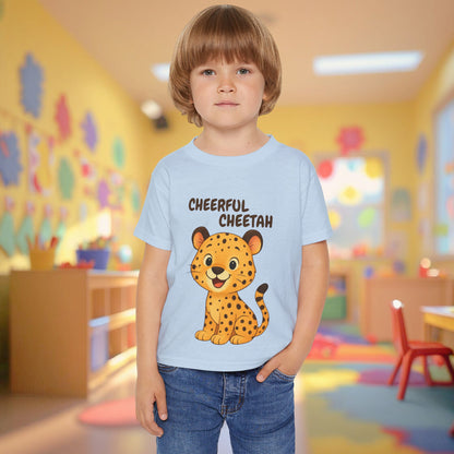Toddler Tee - Cheerful Cheetah