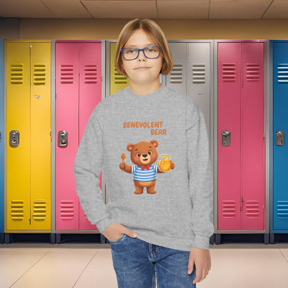 Comfy Kids Sweatshirt - Benevolent Bear