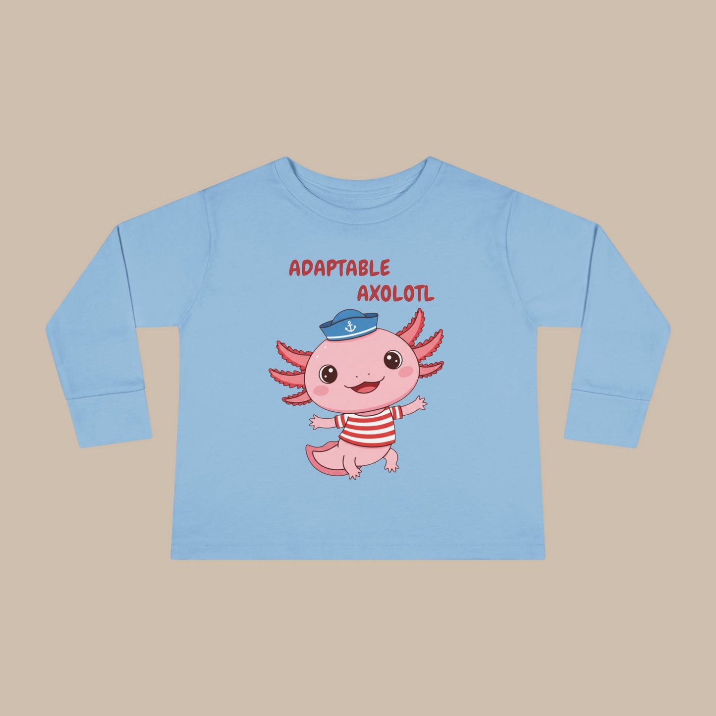Toddler Long Sleeve Tee - Adaptable Axolotl
