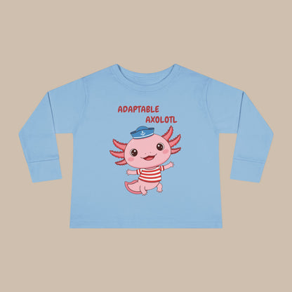 Toddler Long Sleeve Tee - Adaptable Axolotl