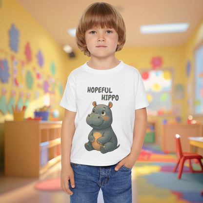 Toddler Tee - Hopeful Hippo