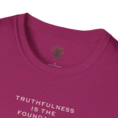 Soft & Stylish Tee - Truthfulness is the Foundation
