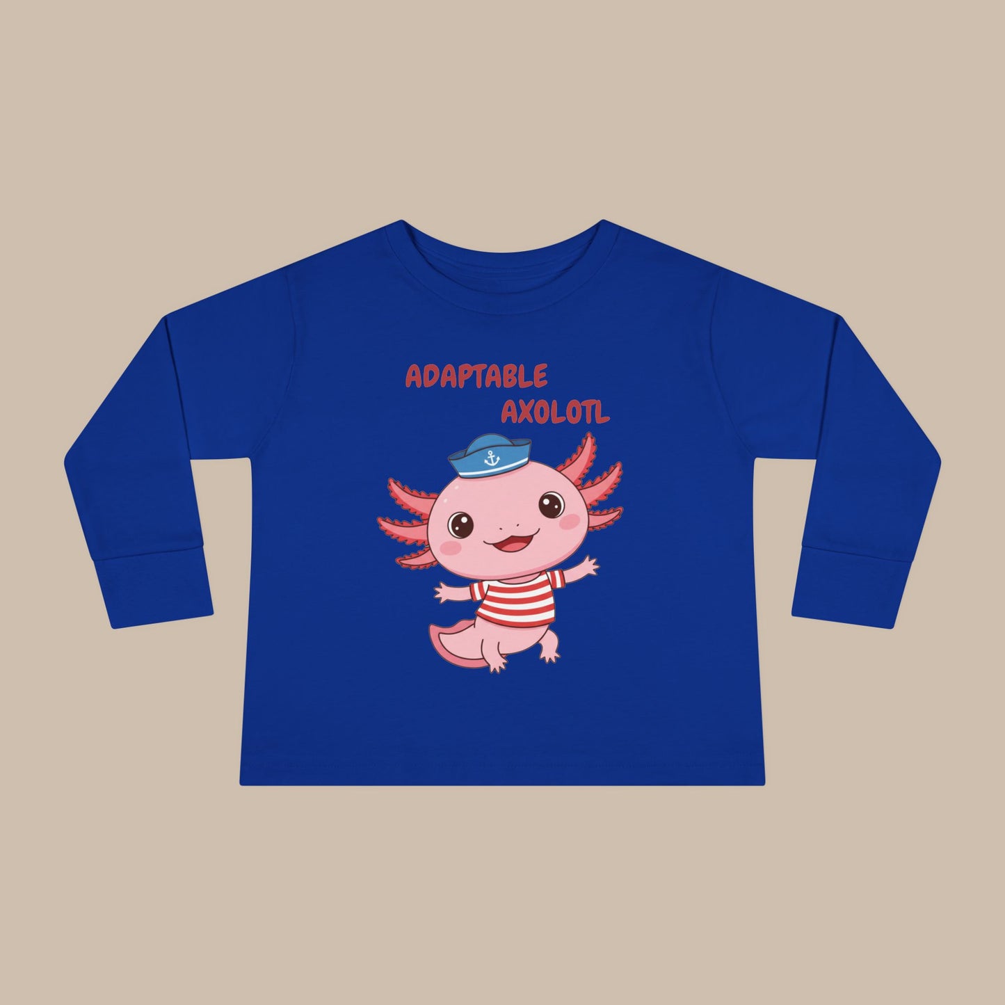 Toddler Long Sleeve Tee - Adaptable Axolotl