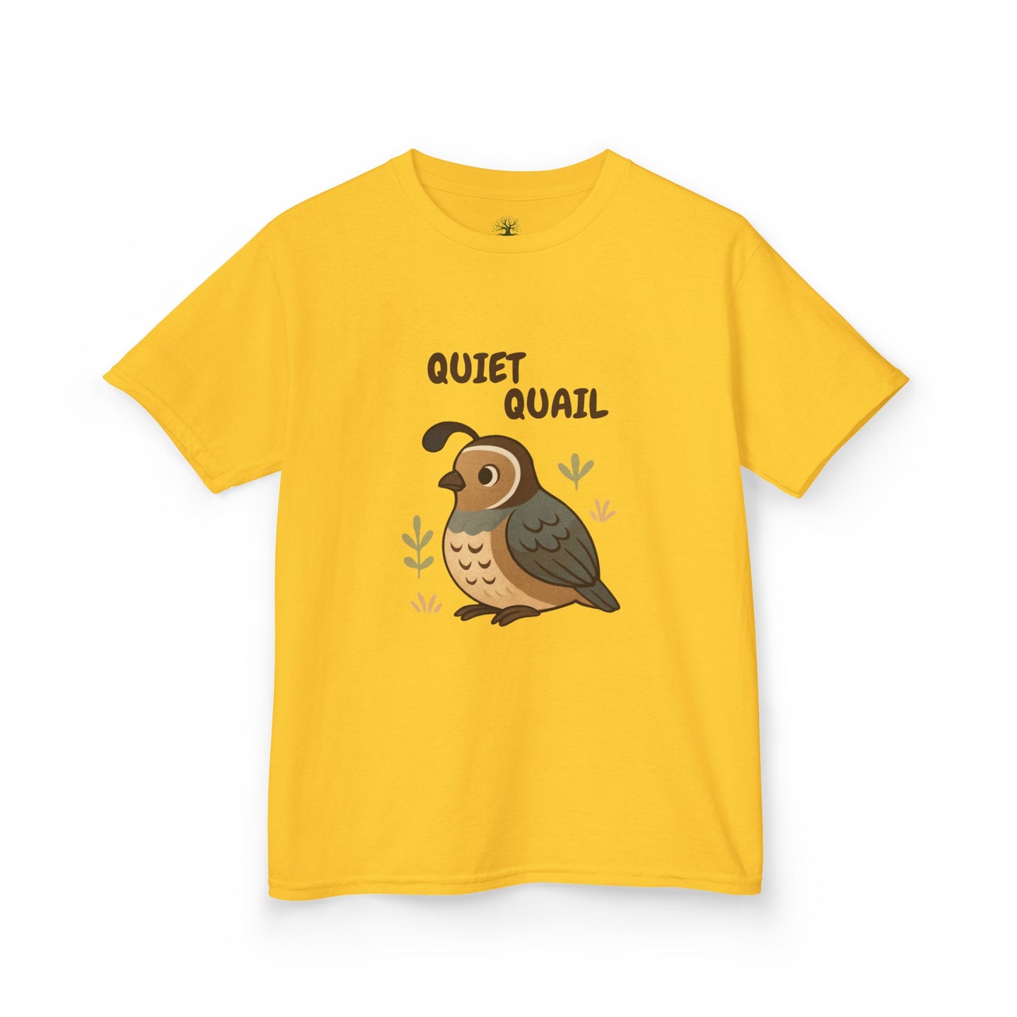 Comfy Kids Tee - Quiet Quail