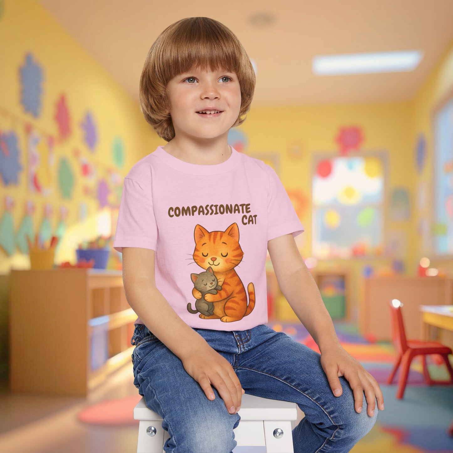 Toddler Tee - Compassionate Cat