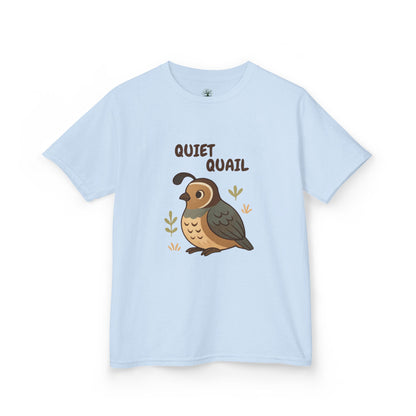 Comfy Kids Tee - Quiet Quail