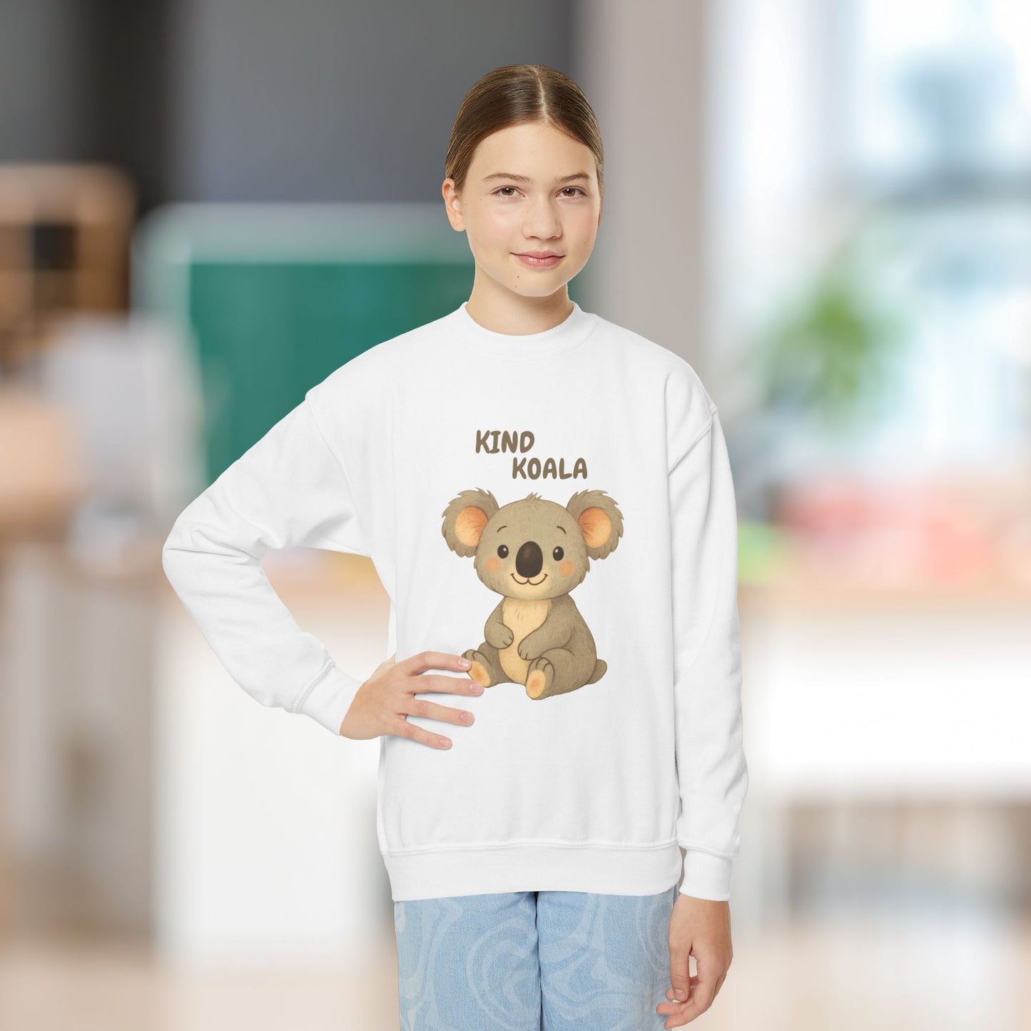 Comfy Kids Sweatshirt - Kind Koala