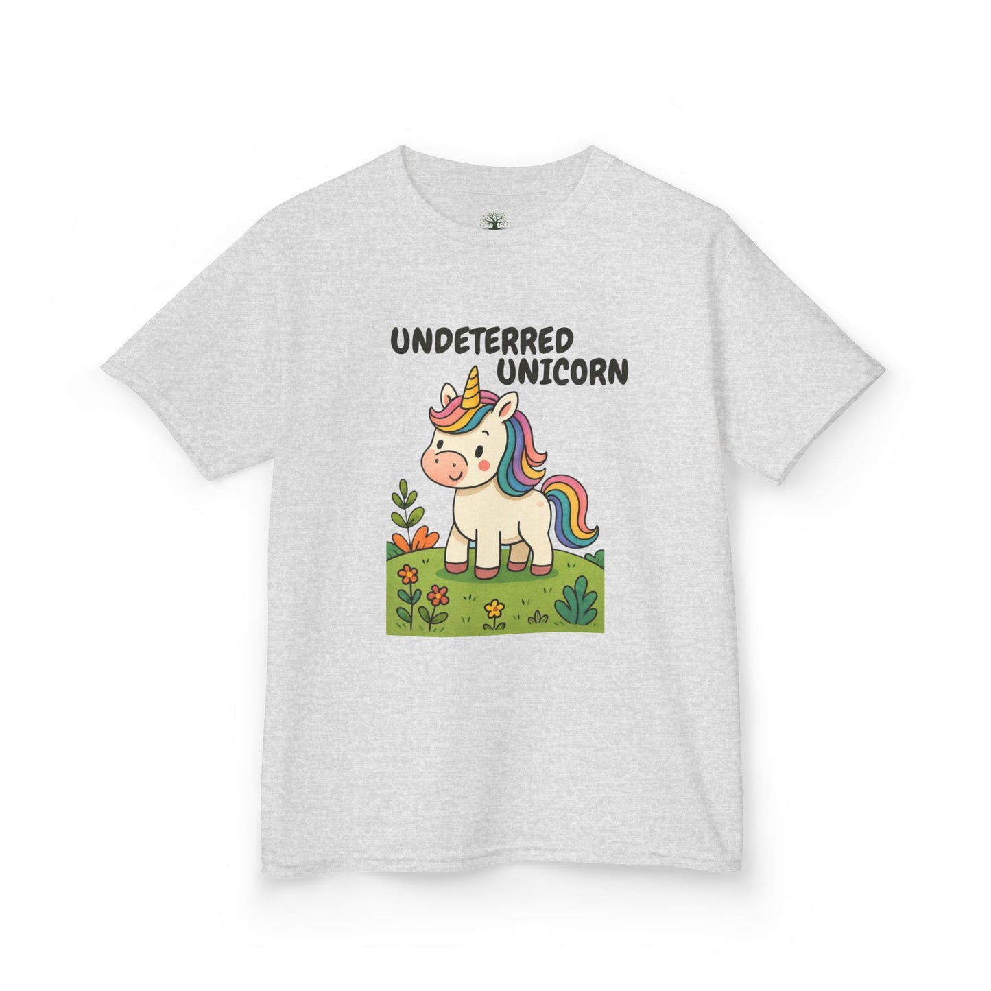 Comfy Kids Tee - Undeterred Unicorn