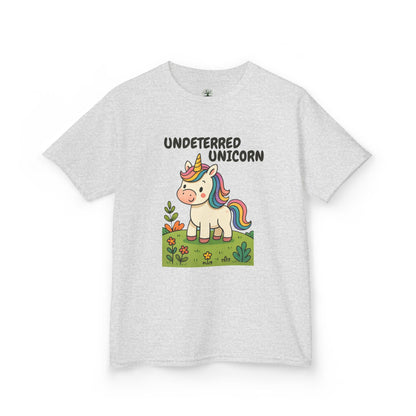 Comfy Kids Tee - Undeterred Unicorn