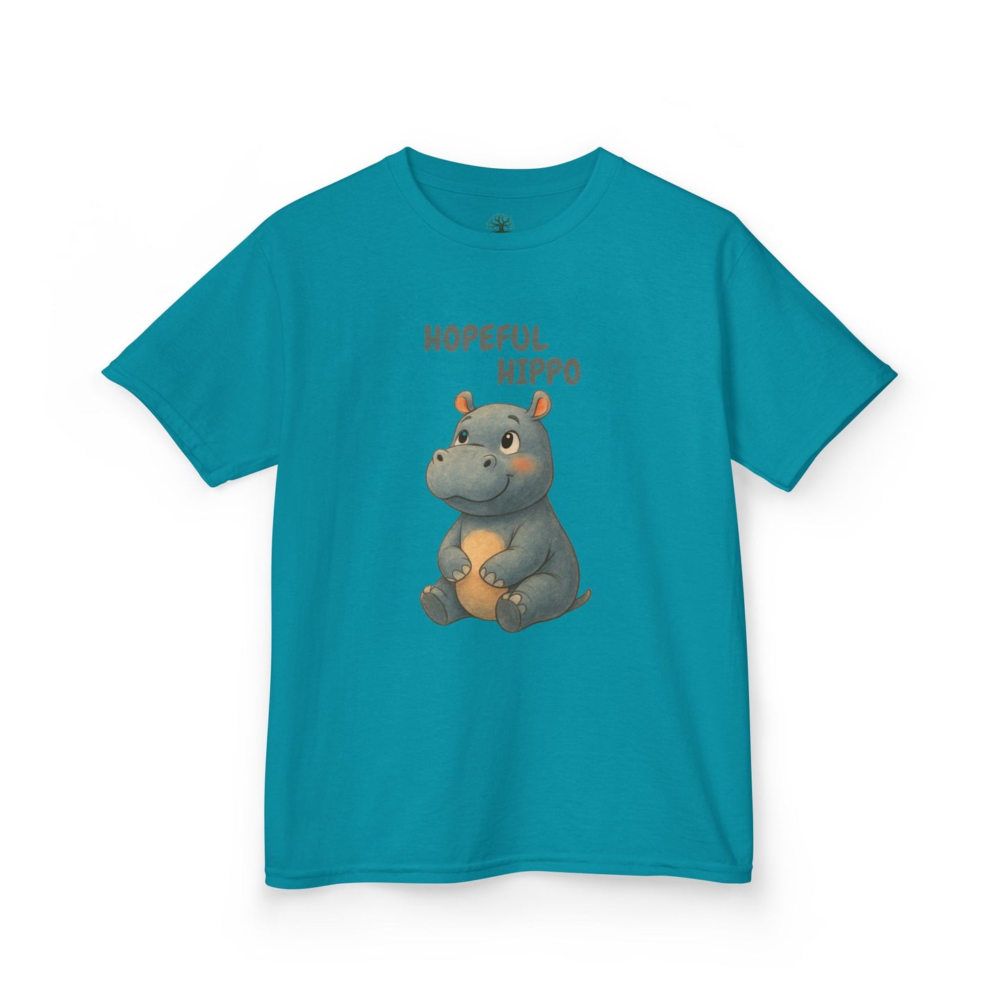 Comfy Kids Tee - Hopeful Hippo