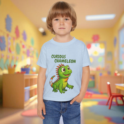 Toddler Tee - Curious Chameleon