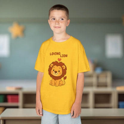 Comfy Kids Tee - Loving Lion