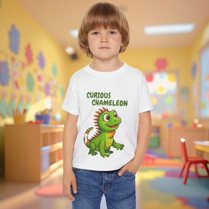 Toddler Tee - Curious Chameleon
