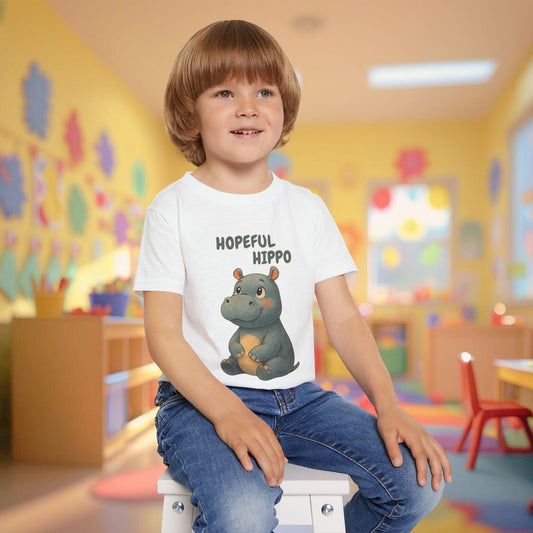 Toddler Tee - Hopeful Hippo