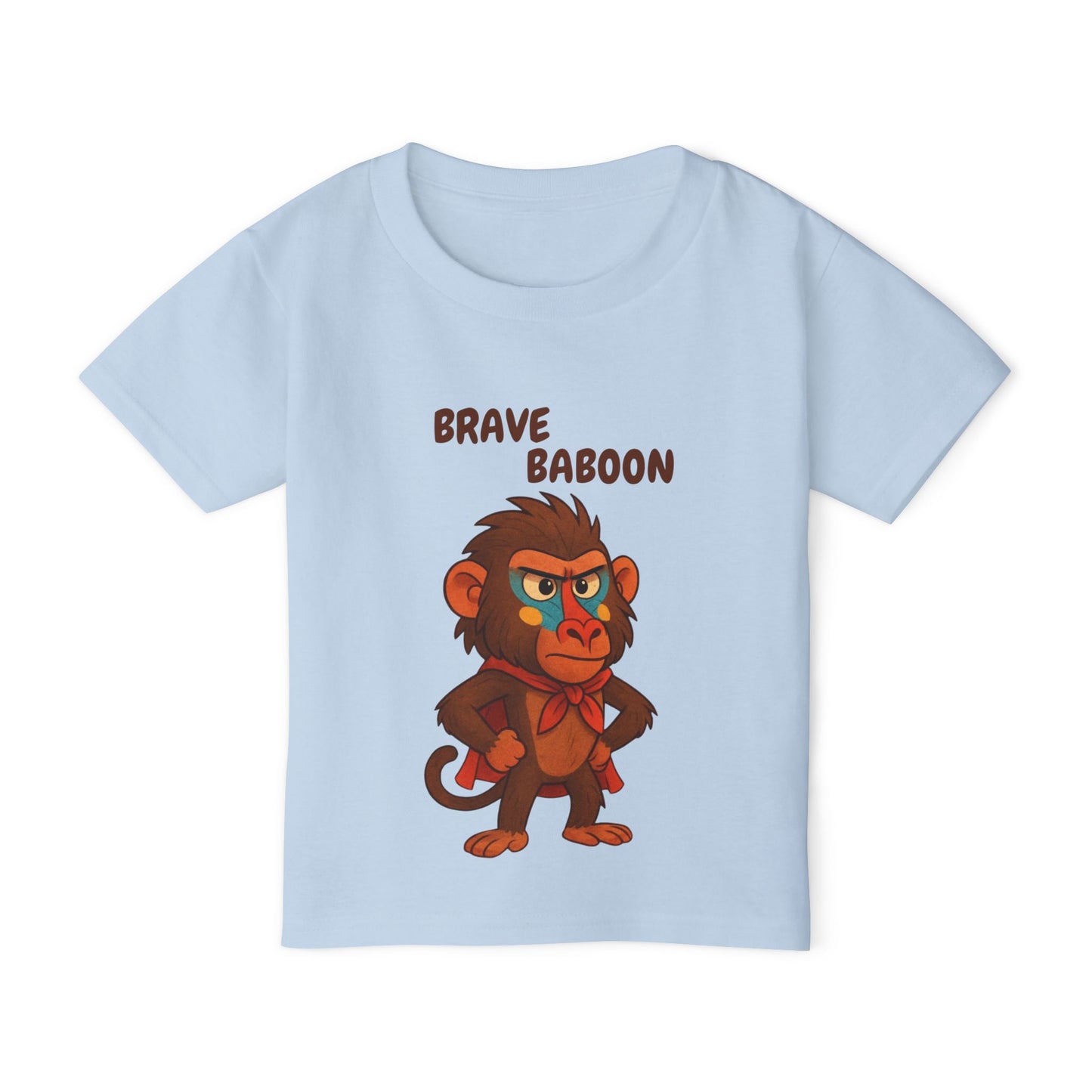 Toddler Tee - Brave Baboon