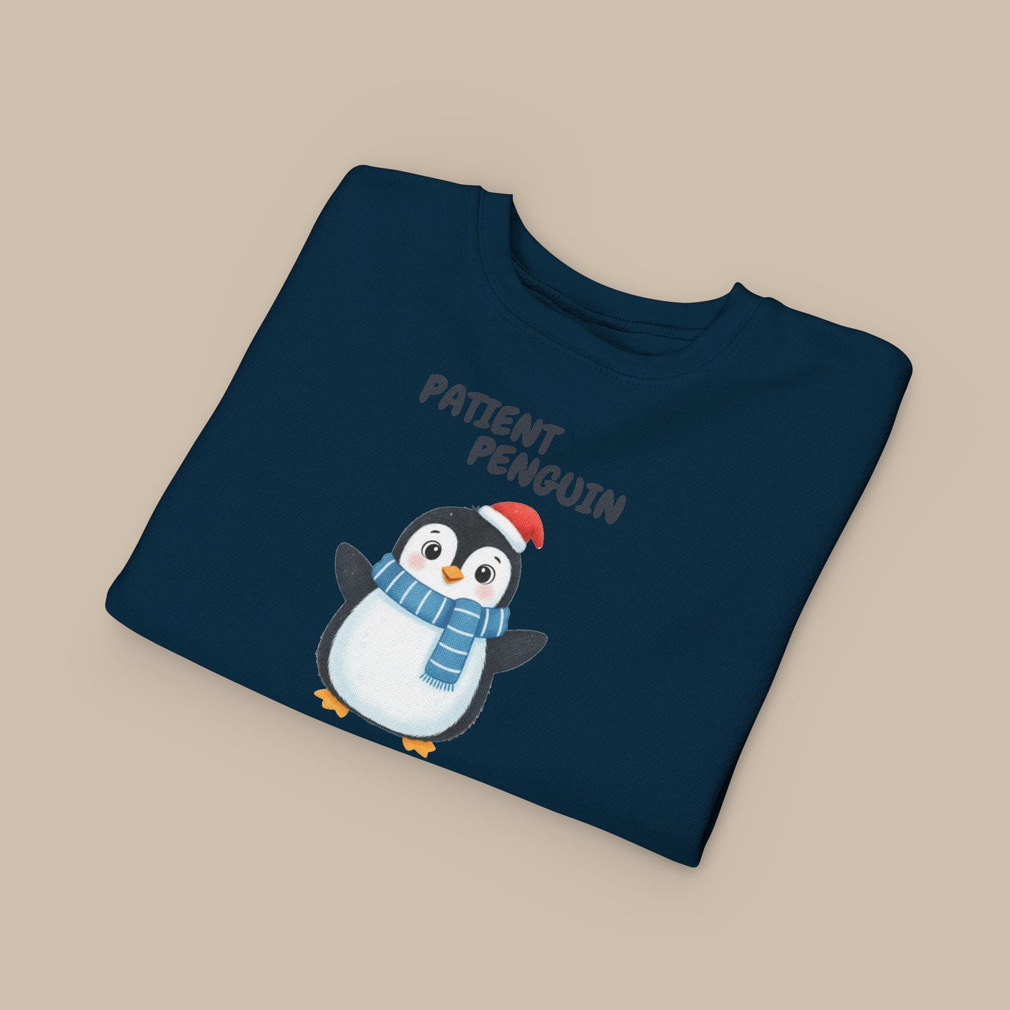 Toddler Sweatshirt - Patient Penguin