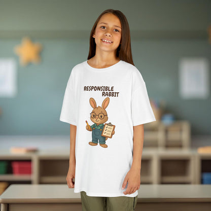 Comfy Kids Tee - Responsible Rabbit