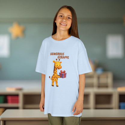 Comfy Kids Tee - Generous Giraffe