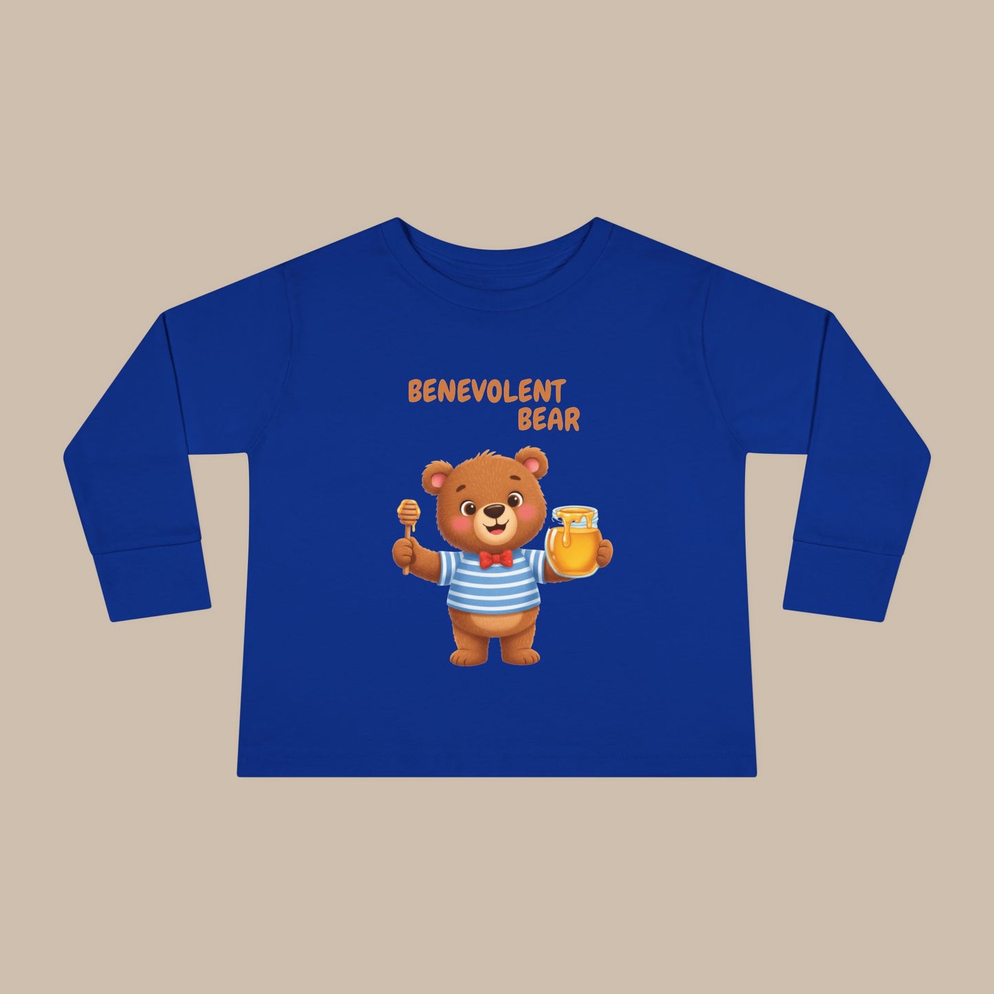 Toddler Long Sleeve Tee - Benevolent Bear