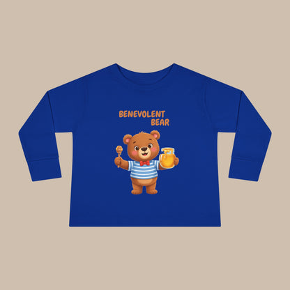 Toddler Long Sleeve Tee - Benevolent Bear