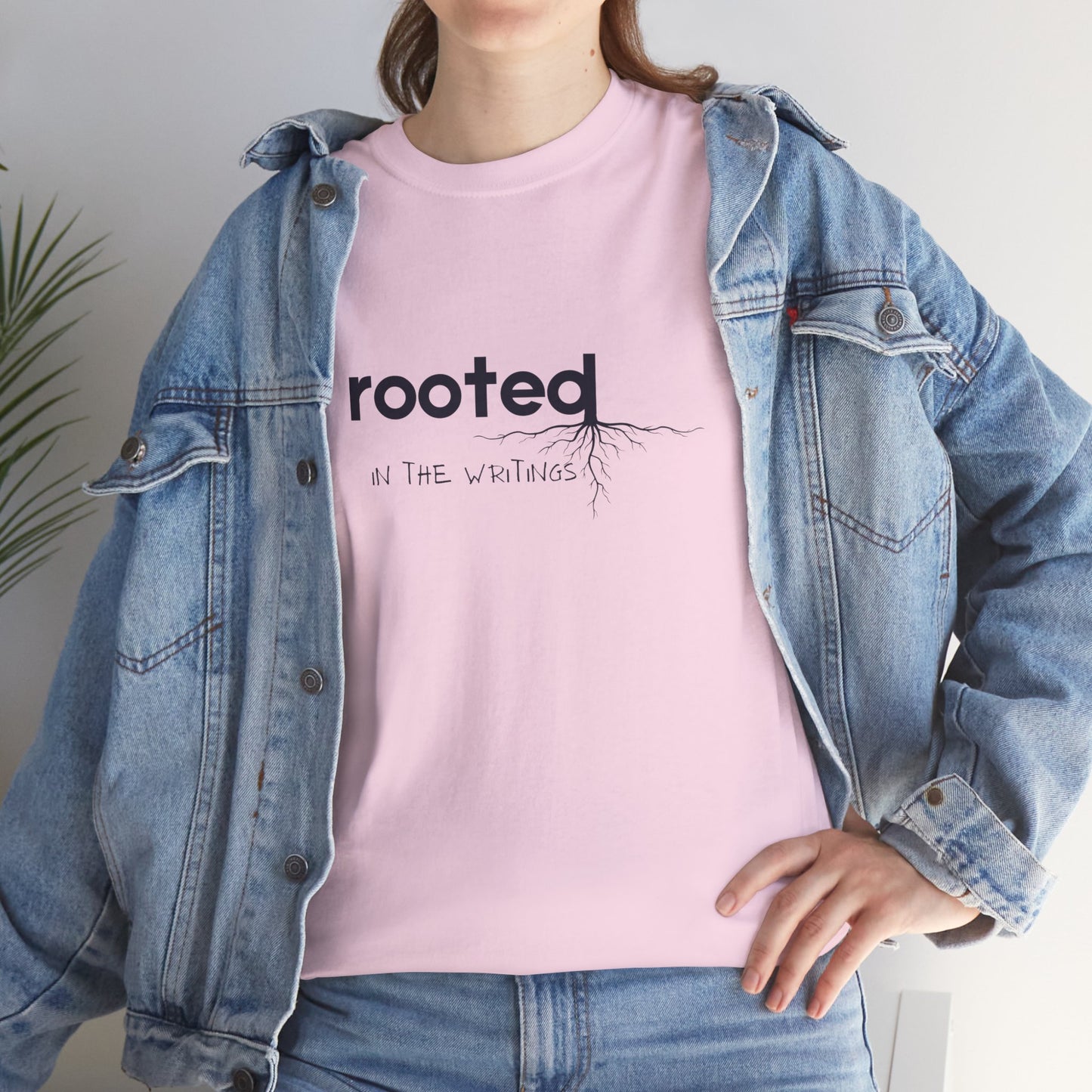 Comfy Cotton Tee - Rooted in the Writings