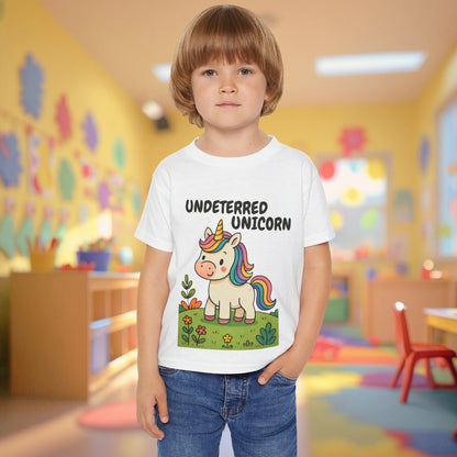 Toddler Tee - Undeterred Unicorn
