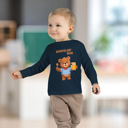 Toddler Long Sleeve Tee - Benevolent Bear