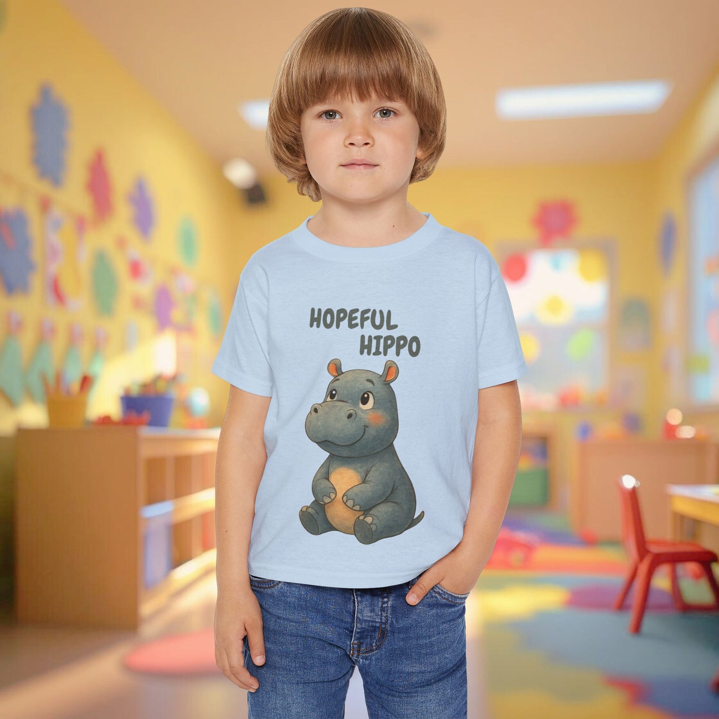 Toddler Tee - Hopeful Hippo