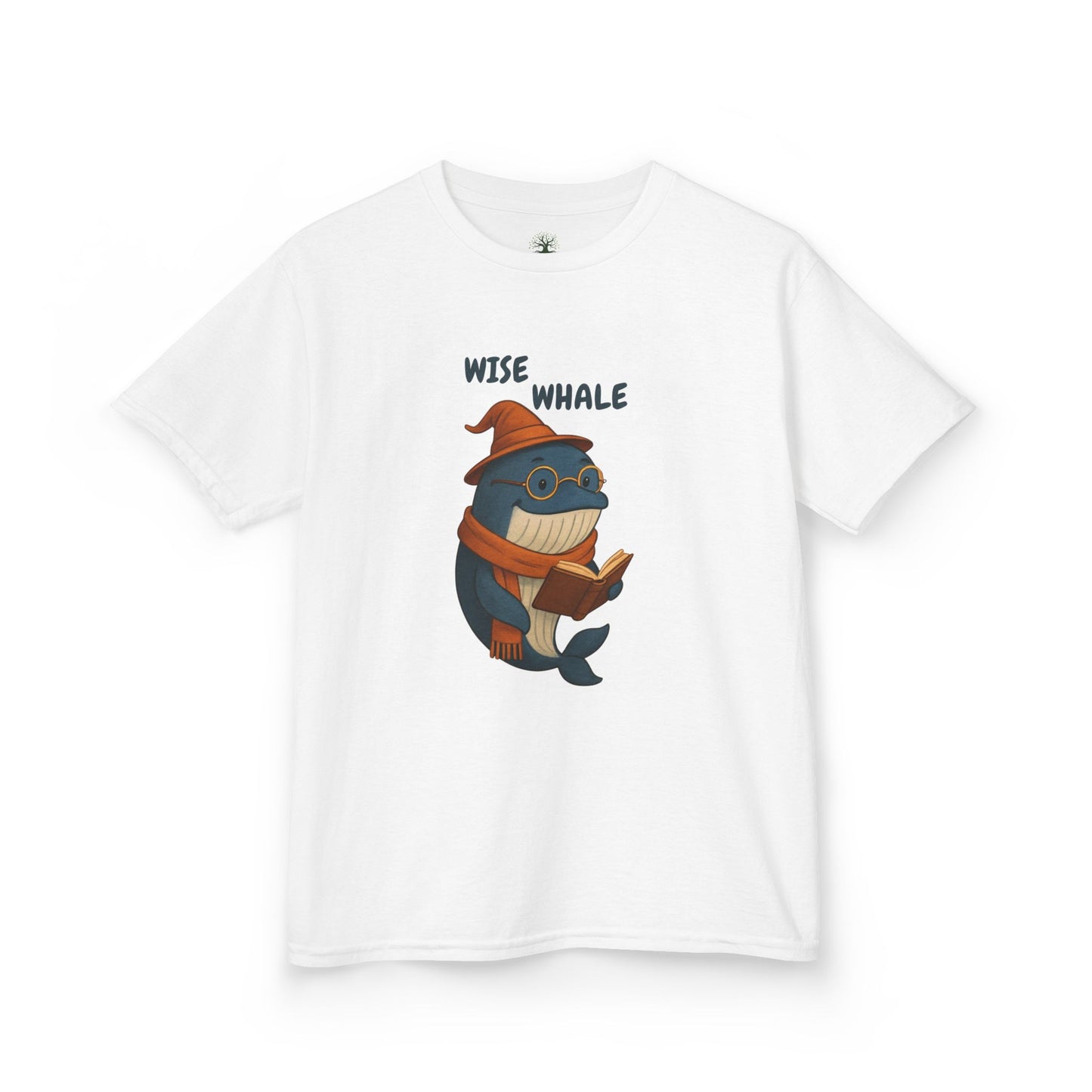 Comfy Kids Tee - Wise Whale v2.0