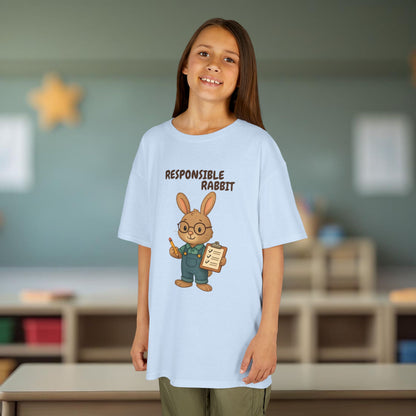 Comfy Kids Tee - Responsible Rabbit