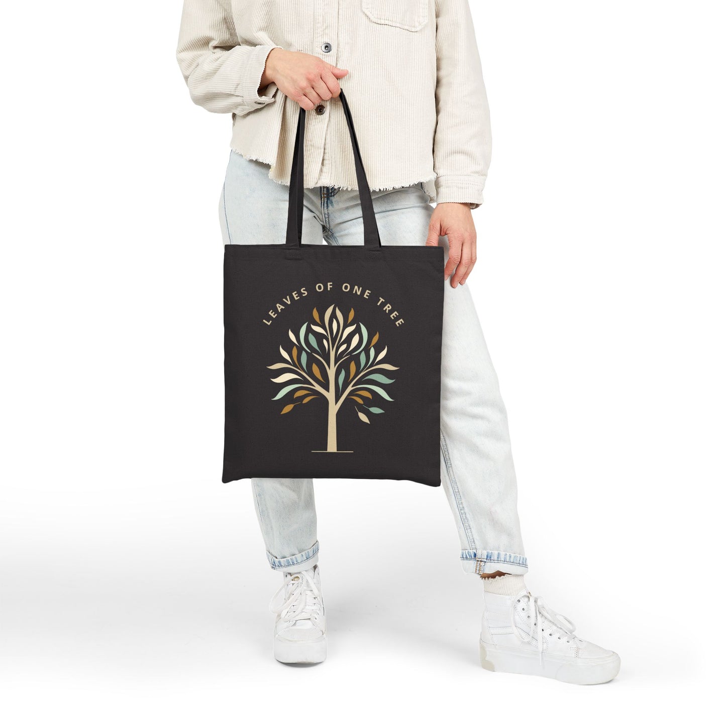 Canvas Tote Bag - Leaves of One Tree