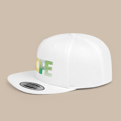 Flat Bill Snapback Cap - HOPE